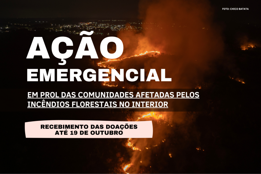 Notícia: Tribunal Manaus promove campanha solidária para ajudar vítimas de incêndios florestais no Amazonas